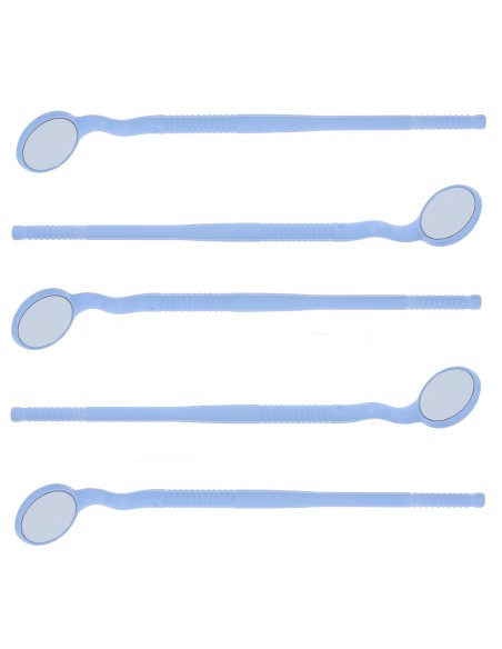 Espejo Oral Doble con Mango n. 4 - 21mm Kit 5 unidades Masters