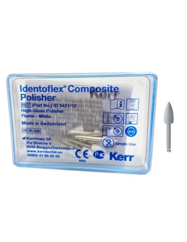 Identoflex Pulidores de Composite, Llama, Blancos 12u.