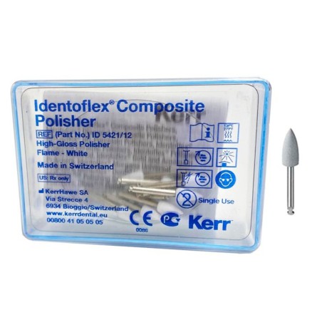 Identoflex Pulidores de Composite, Llama, Blancos 12u.