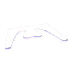 Plano de Fox, Plástico Transparente de Masters