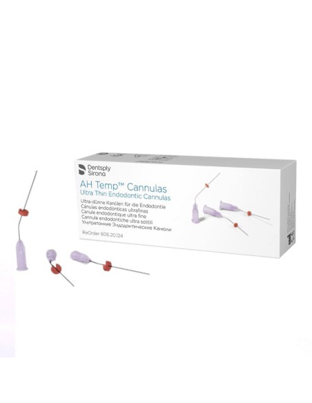 Cánulas de Aplicación AH Temp Reposición 20 unidades Dentsply