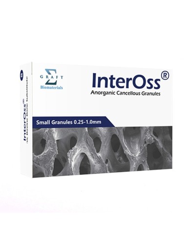 InterOss Xenoinjerto Bovino Granulado, Pequeño 0.25-1.0mm 1 ud SigmaGraft