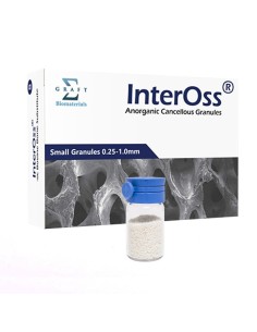 Xenoinjerto Bovino Particulado InterOss, Gránulo Pequeño 4,32cc 2g 1ampolla SigmaGraft
