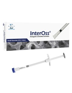Xenoinjerto Bovino Particulado InterOss Jeringa 0,50 cc Gránulo Pequeño SigmaGraft