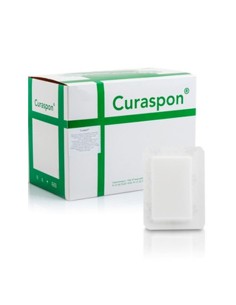 Esponjas Hemostáticas CuraSpon Gelatina 8x5x1cm 20 unidades Atramat