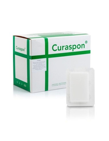 Esponjas Hemostáticas CuraSpon Gelatina 8x5x1cm 20 unidades Atramat