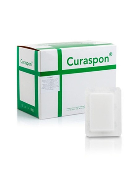 Esponjas Hemostáticas CuraSpon Gelatina 8x5x1cm 20 unidades Atramat