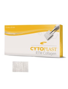 Membrana de Colágeno Reabsorbible Cytoplast RTM Collagen 15x20mm 2 ud Osteogenics