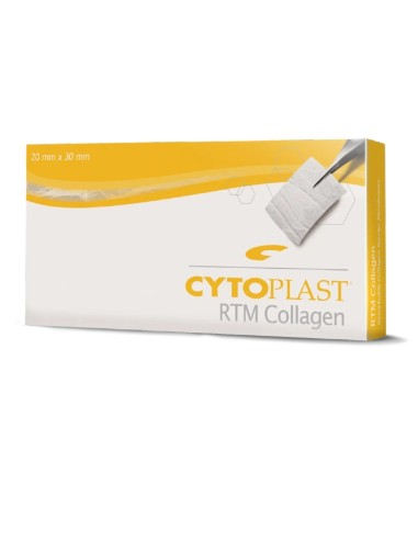 Membrana Reabsorbible de Colágeno Cytoplast RTM Collagen 20x30mm Caja 2 uds Osteogenics