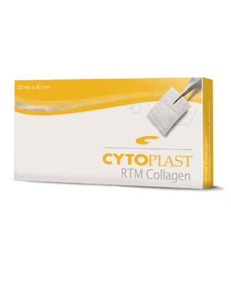 Membrana Reabsorbible de Colágeno Cytoplast RTM Collagen 20x30mm Caja 2 uds Osteogenics