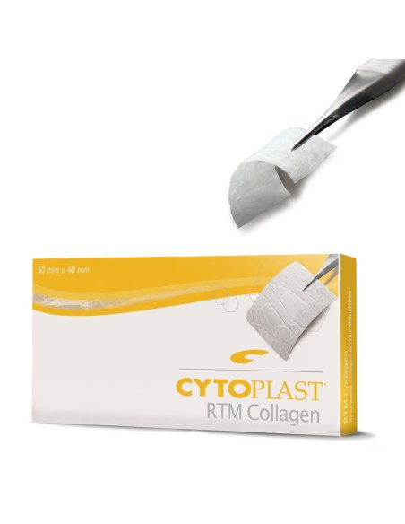 Membrana Reabsorbible de Colágeno Cytoplast RTM Collagen 30mm x 40 mm Caja 2 uds Osteogenics