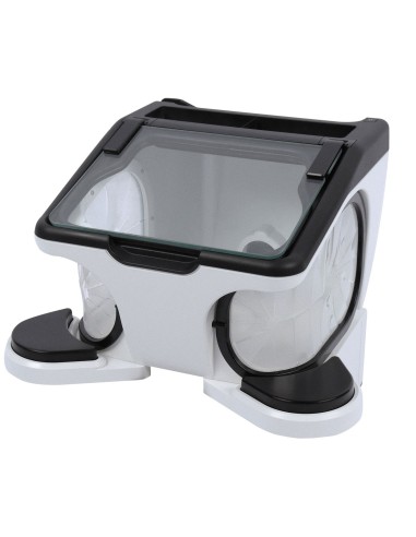 Cabina de Repasado Laboratorio con Luz LED y Reposabrazos Mestra