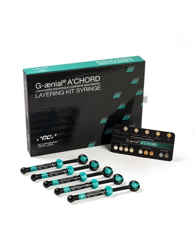 G-aenial Achord Layering Kit Jeringa Composite Universal 5 x 2,1ml GC