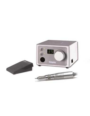 Micromotor Marathon K35 con Pedal y Pieza de Mano