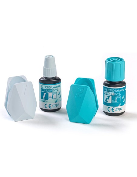 G2-Bond Bottle Kit Adhesivo Universal Bicomponente Fotopolimerizable, 5ml + 5ml, GC