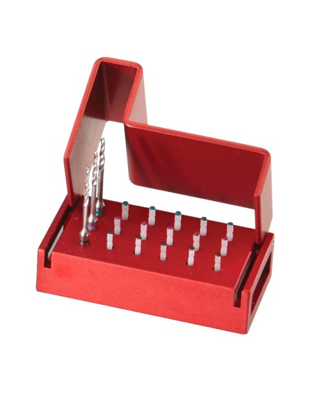 FibreKleer 4x Kit Tapered Postes de Fibra Cónicos con Fresas Pentron