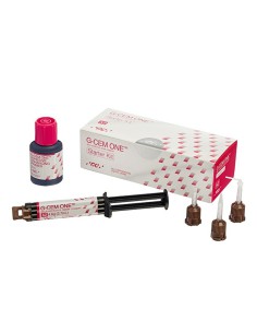 G-Cem One Starter Kit A2 Cemento de Resina Autoadhesivo Universal Jeringa 4,6g GC
