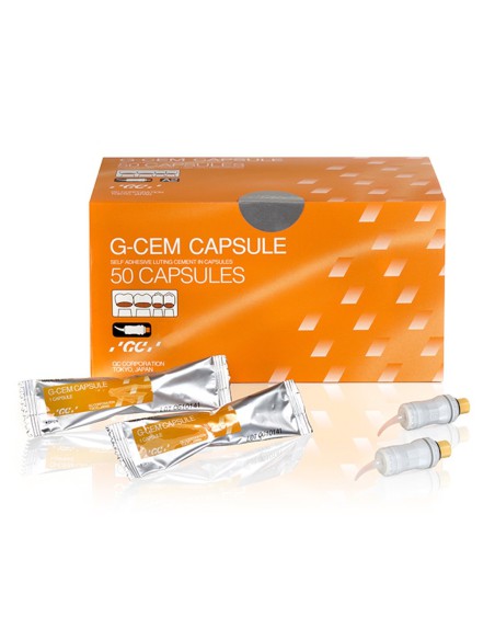 G-Cem Capsule Surtido Cemento de Resina Universal Autoadhesivo 50 uds GC