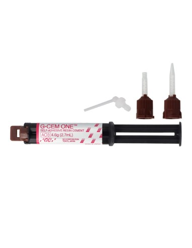 G-Cem One Single Cemento de Resina Autoadhesivo Universal Jeringa Reposición 4,6g GC