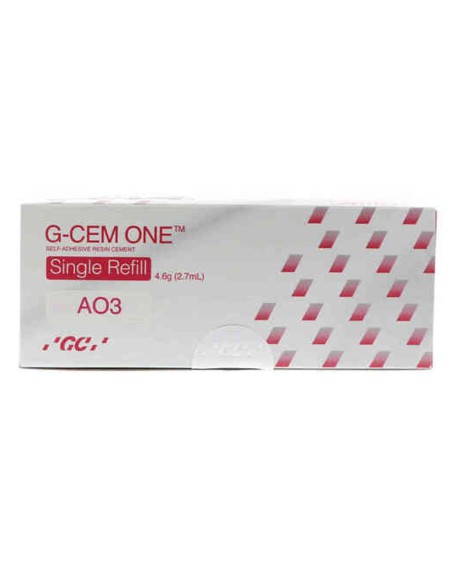 G-Cem One Single Cemento de Resina Autoadhesivo Universal Jeringa Reposición 4,6g GC