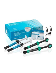 EverX Flow / G-aenial Achord Composite Universal y Fluido Starter Kit 4 Jeringas