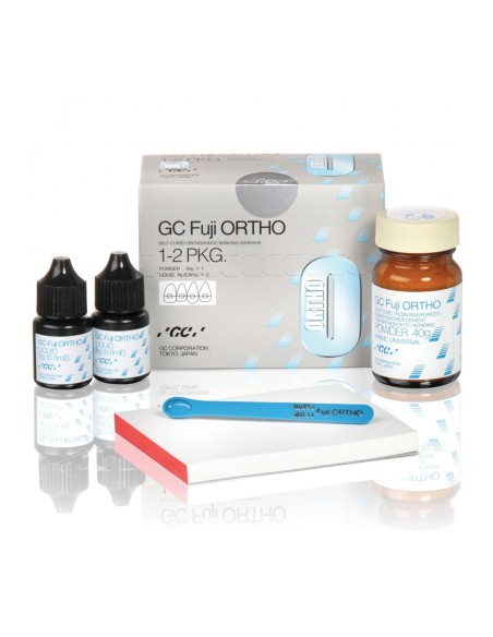 Fuji Ortho Cemento Ortodoncia 1-2 Kit Polvo 40g Líquido 13,6ml GC