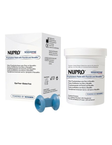 Nupro Sensodyne con Flúor Pasta de Pulido Tarro 340gr Dentsply