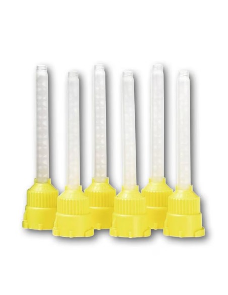 Puntas de Mezcla 1:1 Amarillas 4,2 mm Impresión Bolsa 48 unidades Kulzer