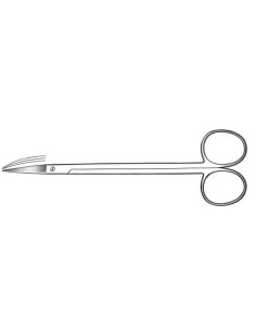 Tijera Kelly Cirugía 16 cm Curvada Carl Martin