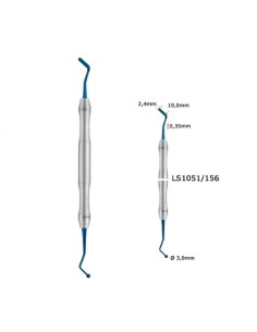 Instrumento Composite Bulk Fillings LiquidSteel PolyFill Plasma+ Espátula - Bola Carl Martin