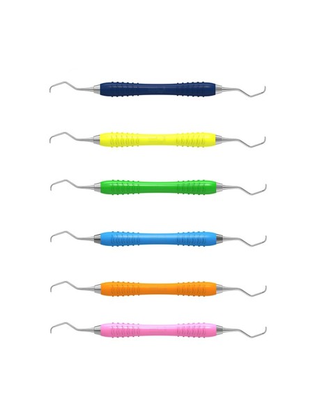 Cureta Gracey 7-8 Bucal Colori Silikon Liquid Steel Carl Martin