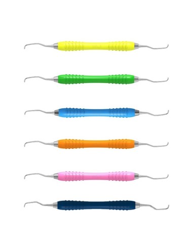 Cureta Gracey 11-12 Mesial Colori Silikon Liquid Steel Carl Martin