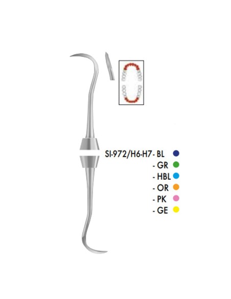 Scaler Raspador H6-H7 Colori Silikon Liquid Steel Carl Martin