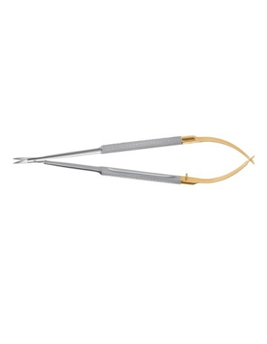 Tijeras Barraquer Mikro Tungsteno 15cm Carl Martin