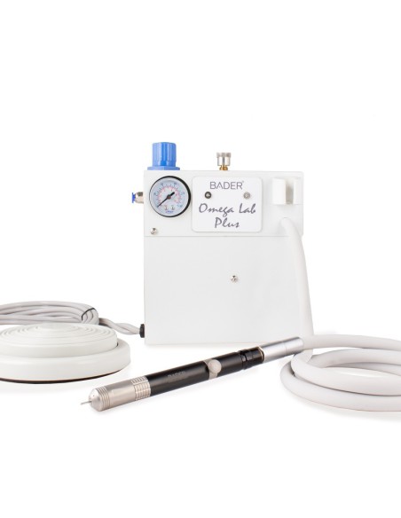 Turbina Neumática Laboratorio con Micromotor Omega Lab Plus Bader