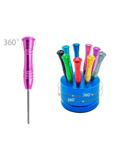 Kit Destornillador Implantes Laboratorio Dental 9 uds Bader 2