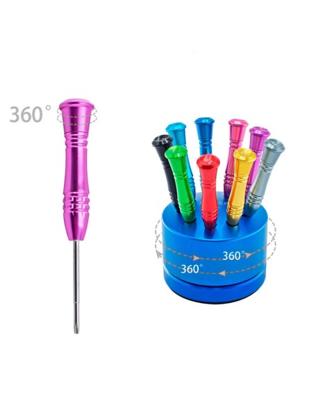 Kit Destornillador Implantes Laboratorio Dental 9 uds Bader