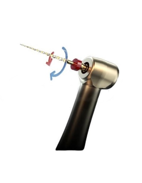 Motor Endodoncia Inalámbrico Ai Motor Terauchi Black Edition CA Super Mini 6:1, Recíproco, T-Mode, Localizador Woodpecker