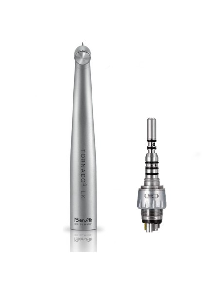 Pack Turbina Tornado S LK LED + Acoplamiento RA LK LED, sin reg. spray, Bien Air