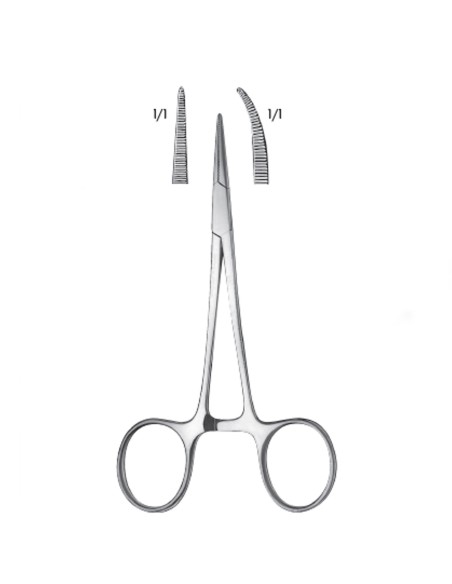 Pinzas Halstead Mosquito 14,5 cm Recta o Curva Carl Martin