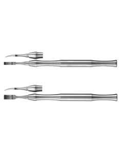 Osteotomo Cincel Hueso Curvo 3 mm o 6 mm Implantología Carl Martin