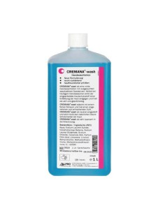 Cremana Wash Loción Desinfectante de Manos, Lavado Frecuente, Botella 1 litro Alpro Medical
