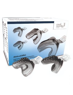 Set Cubetas para Impresión Ehricke, Perforadas, Superior e Inferior, 10 unidades Carl Martin