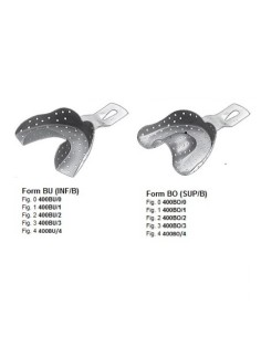 Set Cubetas para Impresión Ehricke, Perforadas, Superior e Inferior, 10 unidades Carl Martin 2