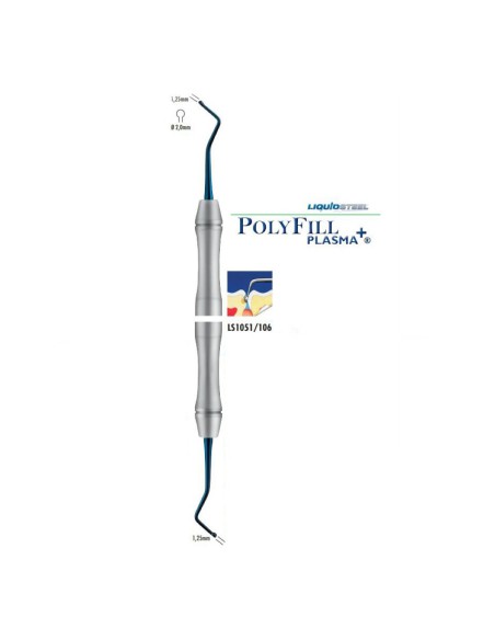 Instrumento Obturación Composite Semi Esfera LiquidSteel PolyFill Plasma+ Carl Martin