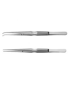 Pinza Mikro para Cirugía 0,8mm 18 cm Recta o Curvada LiquidSteel Carl Martin