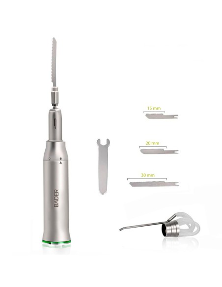 Pieza de Mano Recta Quirúrgica con Sierra Titanium S2 Recíproca 3,25:1 Bader