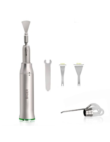 Pieza de Mano Recta Quirúrgica con Sierra Corte Sagital Titanium S3 Recíproca 3,25:1 Bader