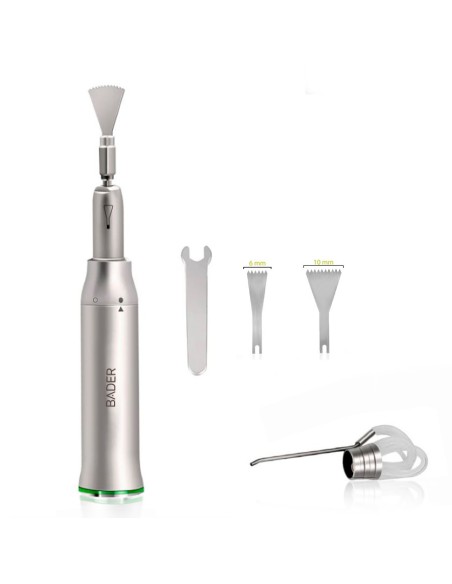 Pieza de Mano Recta Quirúrgica con Sierra Corte Sagital Titanium S3 Recíproca 3,25:1 Bader