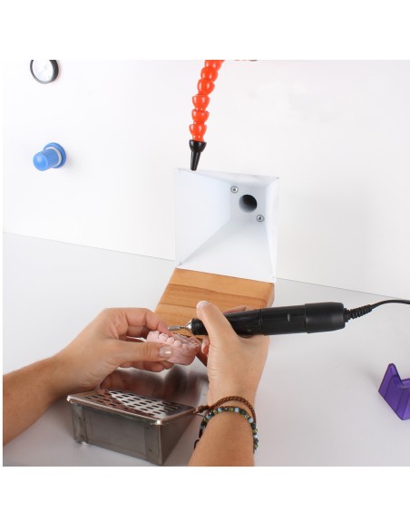 Módulo de Repasado con Aspiración, Luz y Filtro Teflón Bader